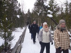 Schneeswanderung zum Titisee