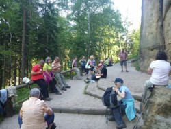Rast beim Amboß (Affensteine)